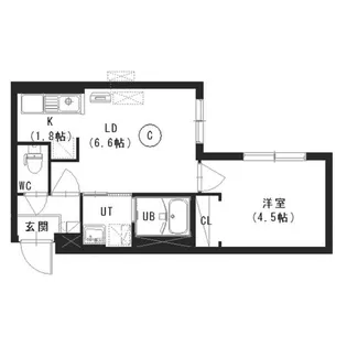 Cefiro Manzoni【2階】の間取り