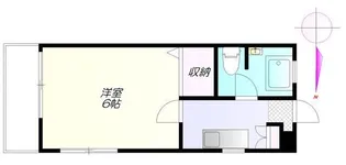 自由が丘ロイヤルハイツ【4階】の間取り