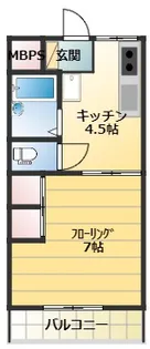 デイブレイクタウン【4階】の間取り