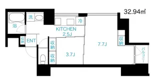 ル・パサージュ【5階】の間取り