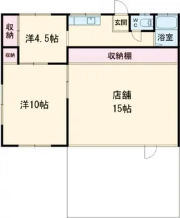 レンフィス平林【1階】の間取り