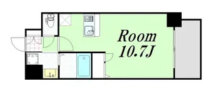 プレサンス新大阪クレスタ【11階】の間取り