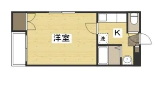 ハイエスト田町【5階】の間取り