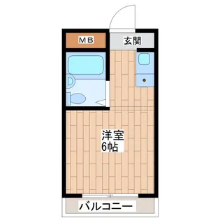 YOUハイム南巽【3階】の間取り