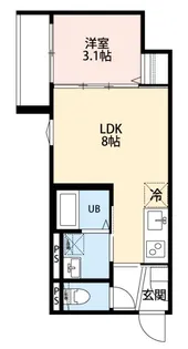 Florido【3階】の間取り