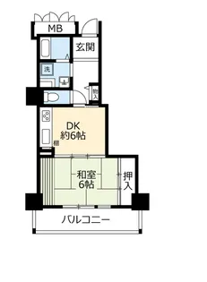 URHAT神戸・脇の浜【28階】の間取り