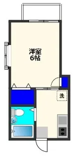 コーポエンジュ【1階】の間取り