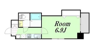 大阪府大阪市淀川区東三国3【マンション】の間取り