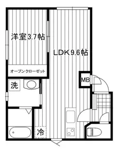ヴィンテージCITY武蔵小金井【1階】の間取り