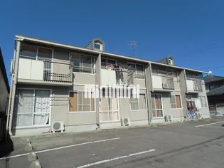 コーポウエストタウンB【2階】の外観