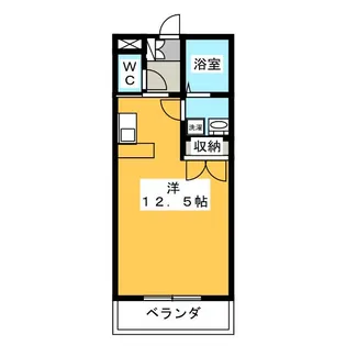 メゾン四季 A棟【1階】の間取り