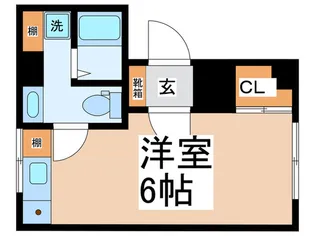 長谷川ビル【1階】の間取り