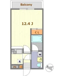 ダイワティアラ村上駅前マンションII【3階】の間取り