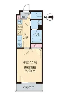EVER LASTING【3階】の間取り