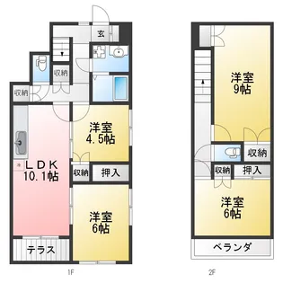 フォレストエレナの間取り