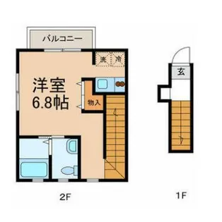 Laulea 妙典【1階】の間取り