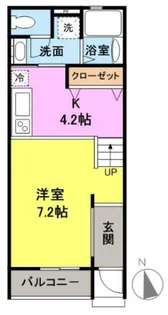 フォレスターナ【1階】の間取り