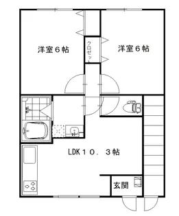 DAIICHI RESIDENCE【1階】の間取り