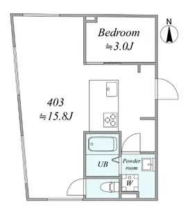 trias626【4階】の間取り