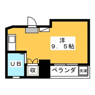 大栄パレス【4階】の間取り