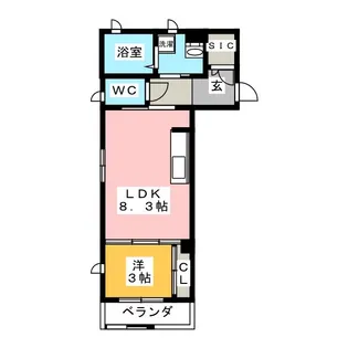 OVERTURE【1階】の間取り