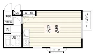 ロイヤルコート【2階】の間取り