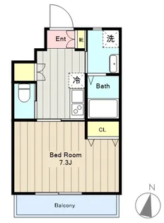 レンブランサ B棟【1階】の間取り