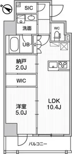 ステージグランデ日本橋人形町【5階】の間取り