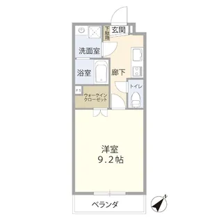 ヴィガラス7【4階】の間取り