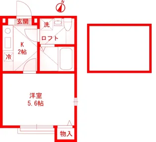 ソレイユ追浜【1階】の間取り