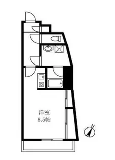 ガーデンハウス東高円寺【4階】の間取り