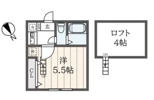 プラナス保土ヶ谷II【1階】の間取り