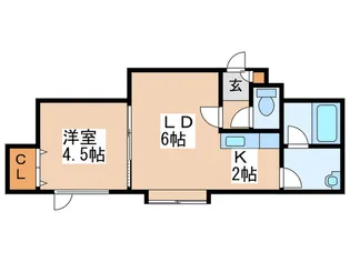 エタ-ナル【2階】の間取り