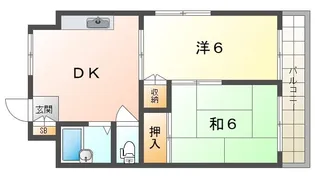 ロイヤル清水【3階】の間取り