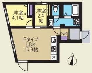 CREAL新高円寺【2階】の間取り