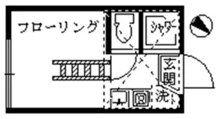 プラムフェリス【1階】の間取り