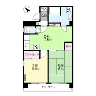 ハイレークヒルズ【3階】の間取り