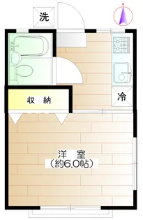 ウェル武蔵野【2階】の間取り