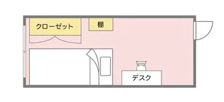 力行会館 日本館【2階】の間取り