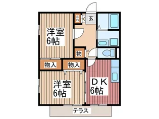 ダノイ【1階】の間取り