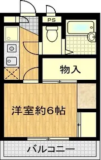 リピーチ川向イースト【1階】の間取り