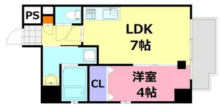 KatayamaBLDG25【11階】の間取り