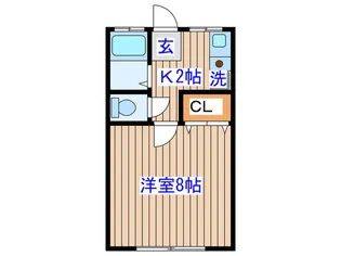 メゾンドMAYU【1階】の間取り
