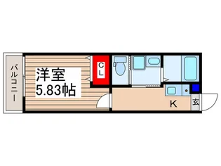 ロワジール新河岸【1階】の間取り