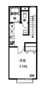 オーパスワン【2階】の間取り