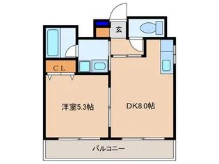 プラザSG【3階】の間取り