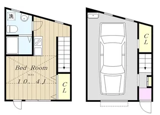 インセル相模原上溝の間取り
