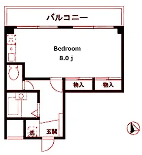 SYビルII【4階】の間取り