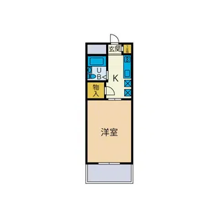 たかのハイツ【2階】の間取り