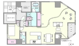 Urban Green【5階】の間取り